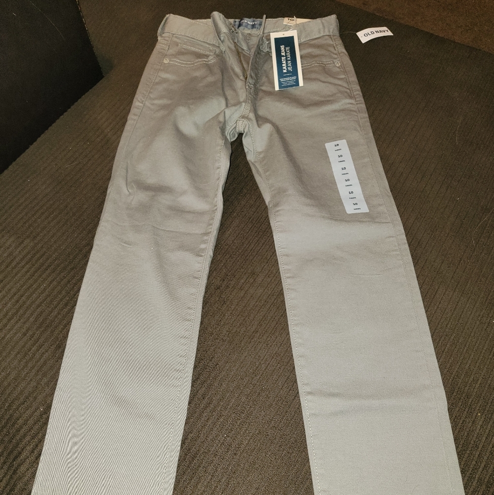 Boys size 10 gray NWT jeans